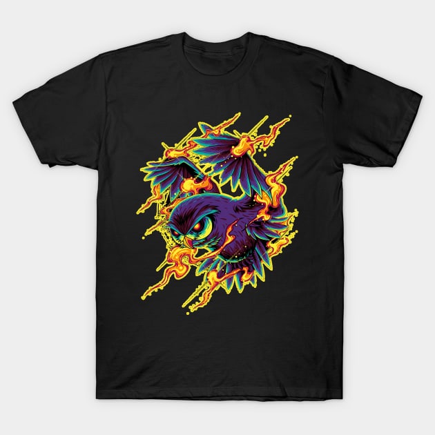 nightbird T-Shirt by bpkardijan